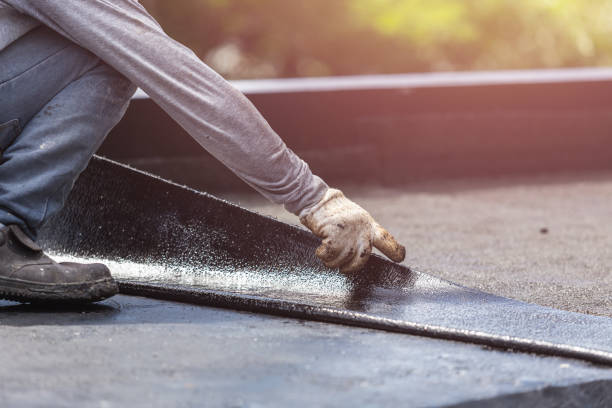 Professional Basement Waterproofing technician working in Livonia, NY